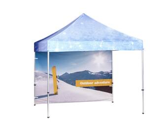 Alu tent TA3 full wall printed inside