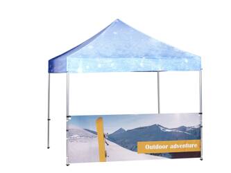 Alu tent TA3 half wall printed single sided