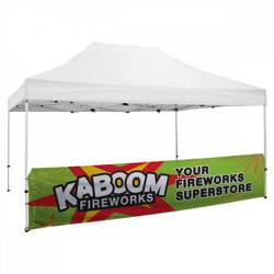 Alu tent TA4,5 half wall printed single sided