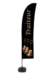 Beach Flag Budget Set Wind Large Caterer French