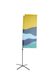 Beach Flag Budget Square Graphic Medium