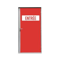 Door Wrap 80 cm Entrance Red French I668