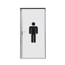 Door Wrap 80 cm Hygiene Facilities Men Black I656