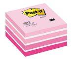 Kostka samoprzylepna POST-IT® (2028-P), 76x76mm, 1x450 kart., różowa