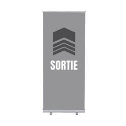 Roll-Banner Budget 85-200 Set Exit Grey FR I566