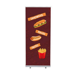 Roll-Banner Budget 85-200 Set Snacks FR I551