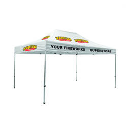 Tent alu 3x4,5 mtr incl. bag & stake kit