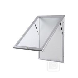 Outdoor Lockable Showcase With Gas Spring 12x A4