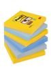 Bloczek samoprzylepny POST-IT® Super Sticky (654-6SS-NY), 76x76mm, 6x90 kart., new york