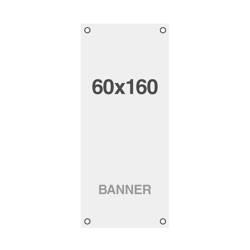 Banner Symbio 510g/m2, 600x1600mm, mit Lochhalterung