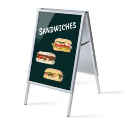 Kundenstopper A1 Komplettset Sandwiches Englisch