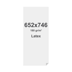 Latex Textil-Spanndruck mit Keder 652x746 mm, 180g m2, B1