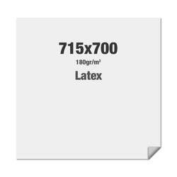 Latex Textil-Spanndruck mit Keder 715x700 mm, 180g m2, B1