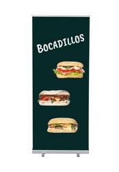 Roll-Banner Budget 85 Komplettset Sandwiches Spanisch