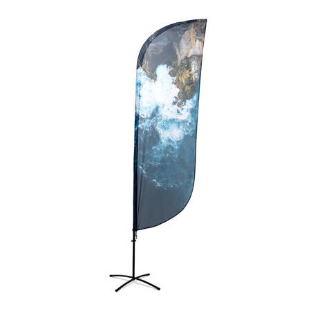 Beachflag Alu Wind 520 cm Gesamthöhe Luxus-Tasche