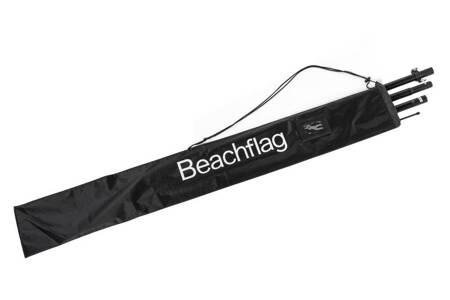 Beachflag Alu Wind Komplett-Set Kaffee Deutsch