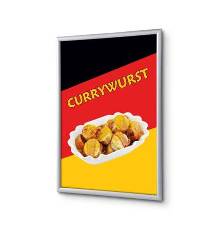 Klapprahmen A1 Komplettset Currywurst