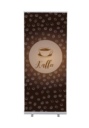 Roll-Banner Budget 85 Komplettset Kaffee Deutsch