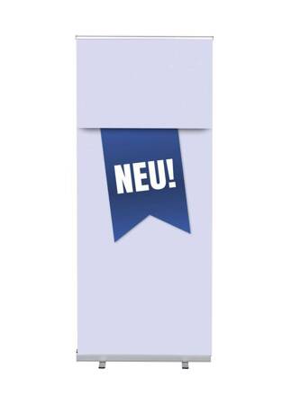 Roll-Banner Budget 85 Komplettset Neu Blau Spanisch