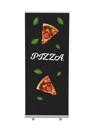 Roll-Banner Budget 85 Komplettset Pizza