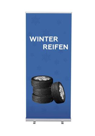 Roll-Banner Budget 85 Komplettset Winterreifen Deutsch