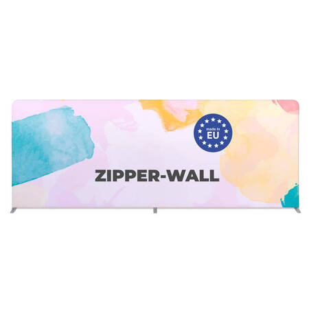 Zipper Wall Straight Basic 400 x 230 cm