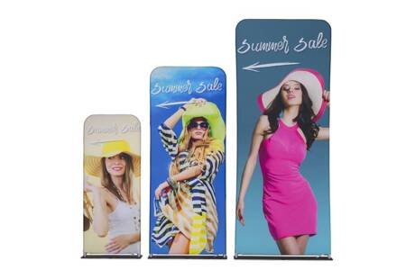 Zipper-Wand Banner 60x200cm