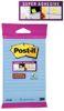 Bloczek samoprzylepny POST-IT® Super sticky, (6844-L-NB), 152x102mm, 45 kart., zawieszka, niebieski