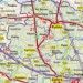 Mapa ścienna Polski administracyjno drogowa 1:500 tys. 144x134 cm