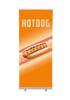 Roll-Banner Budget 85 Komplettset Hot Dog Englisch