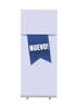 Roll-Banner Budget 85 Komplettset Neu Blau Spanisch