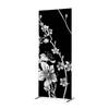Textil Raumteiler Deko 100-200 Abstrakte Japanische Kirschblüte Schwarz