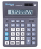 Kalkulator biurowy DONAU TECH OFFICE, 14-cyfr. wyświetlacz, wym. 201x155x35mm, czarny