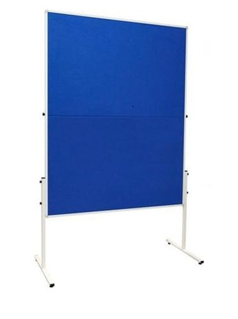 Tablica moderacyjna 120x150 składana - tekstylna MTT1215/DV