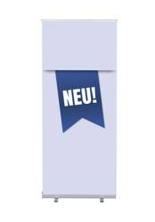 Roll-Banner Budget 85 Komplettset Neu Blau Deutsch