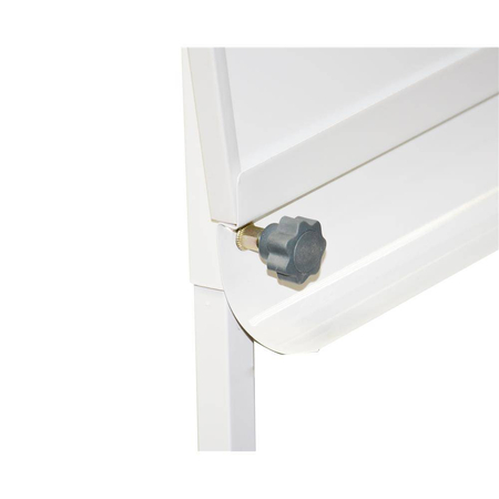 Flipchart na trójnogu MEMOBE, suchościeralny magnetyczny BASIC MF001