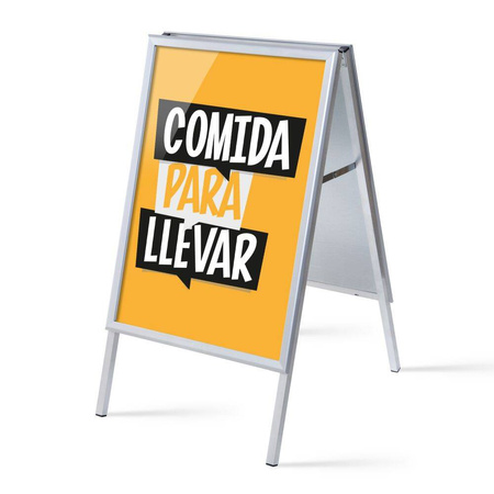 A-Board A1 Complete Set Take Away Yellow Spanish