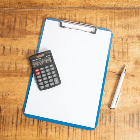 KALKULATOR BIURKOWY JUNIOR MJ 450, 8-POZYCYJNY, CZARNY MAUL