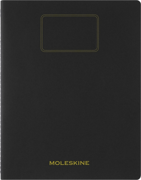 Zeszyt MOLESKINE Student Cahier, XXL, w linie, 21,6x27,9cm, czarny