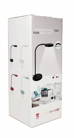 Lampka na biurko CEP CLED-0290, Flex, czarny