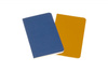 Zestaw 2 zeszytów MOLESKINE Volant, XS, 6,5x10,5cm, w linie, 56 stron, blue/amber yellow