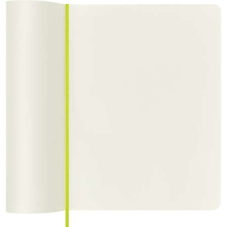 Notes MOLESKINE Classic XL (19x25cm), gładki, miękka oprawa, 192 strony, lemon green