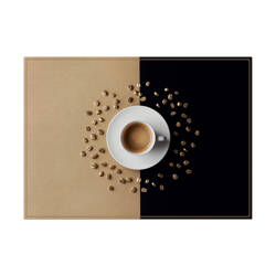 Tischsets Kaffeetasse