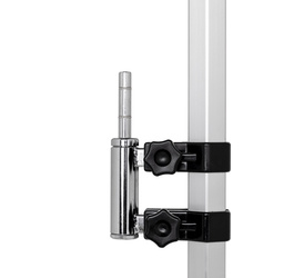 Set Aus 2 Flaggenhaltern Zelt Alu 17mm