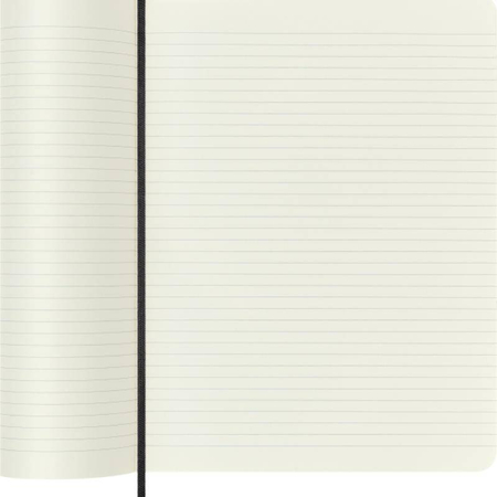 Notes MOLESKINE Classic XL (19x25cm) w linie, miękka oprawa, 192 strony, czarny