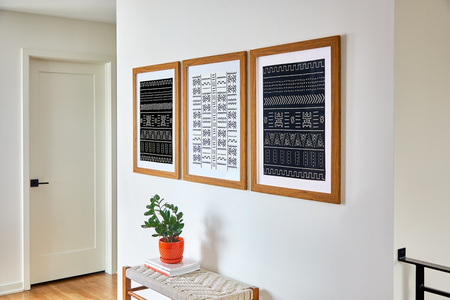 Rzepy COMMAND™ (17201), do wieszania obrazów, średnie, 4 komplety., białe