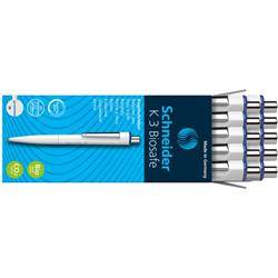 Długopis automatyczny SCHNEIDER K3, Biosafe, M, niebieski