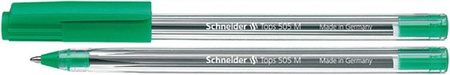 Długopis SCHNEIDER Tops 505, M, zielony