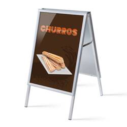 Kundenstopper A1 Komplettset Churros