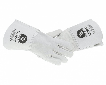 Rękawice TK LUWAC, spawalnicze, rozm. 10,5, białe